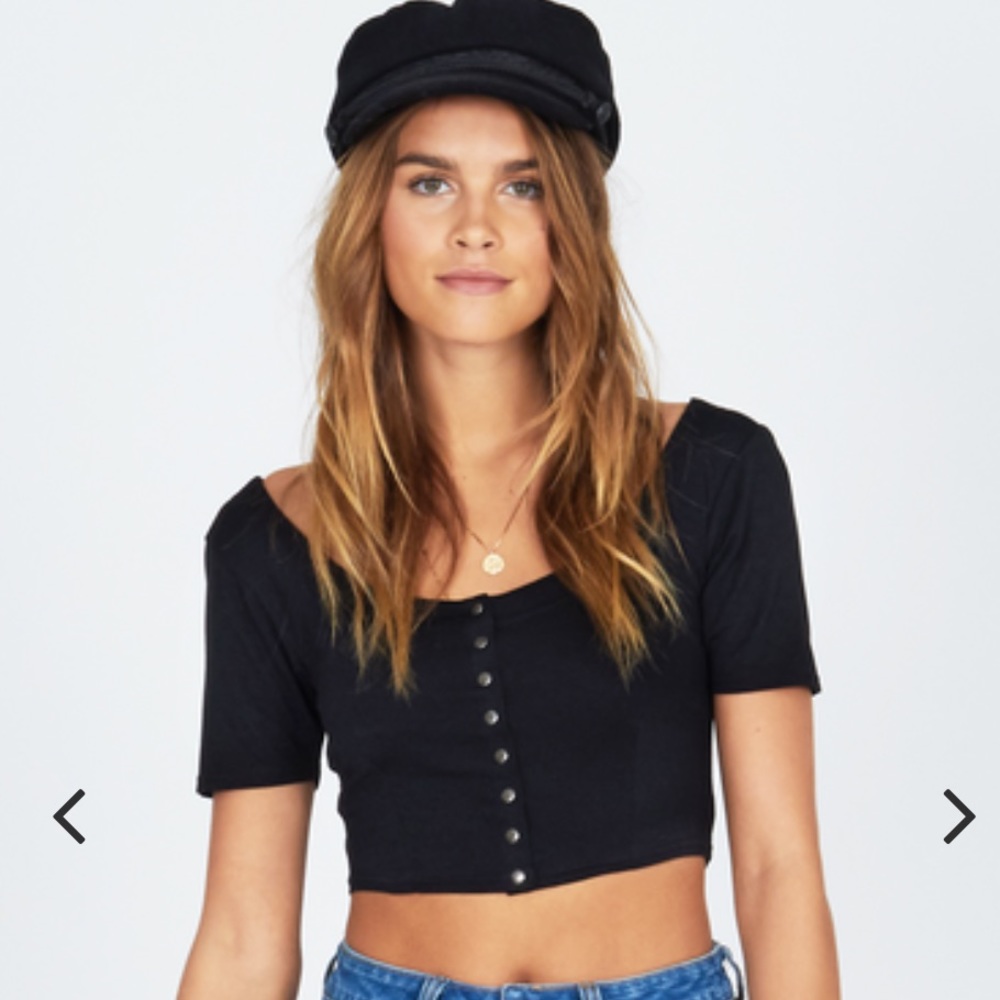 Amuse society crop top